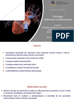 Fiziologia Sistemului Cardiovascular