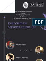 Deanonimizar Servicios de Tor