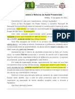 08-18 - Comunicado Retorno Às Aulas