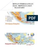 Peta Jaringan Perdagangan Pada Masa Sriwijaya Dan Majapahit