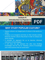 Introduction To Popular Culture