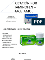 Intoxicación Por Acetaminofen - Paracetamol