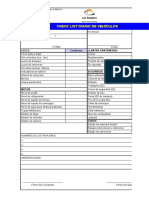 FM-005 Check List de Camioneta - Ok