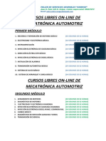 Cursos de Mecatrónica Automotriz 2021