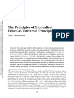 The Principles of Biomedical - Beauchamps