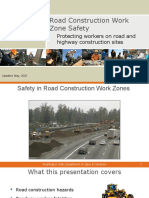 Work Zone Safety Road Construction