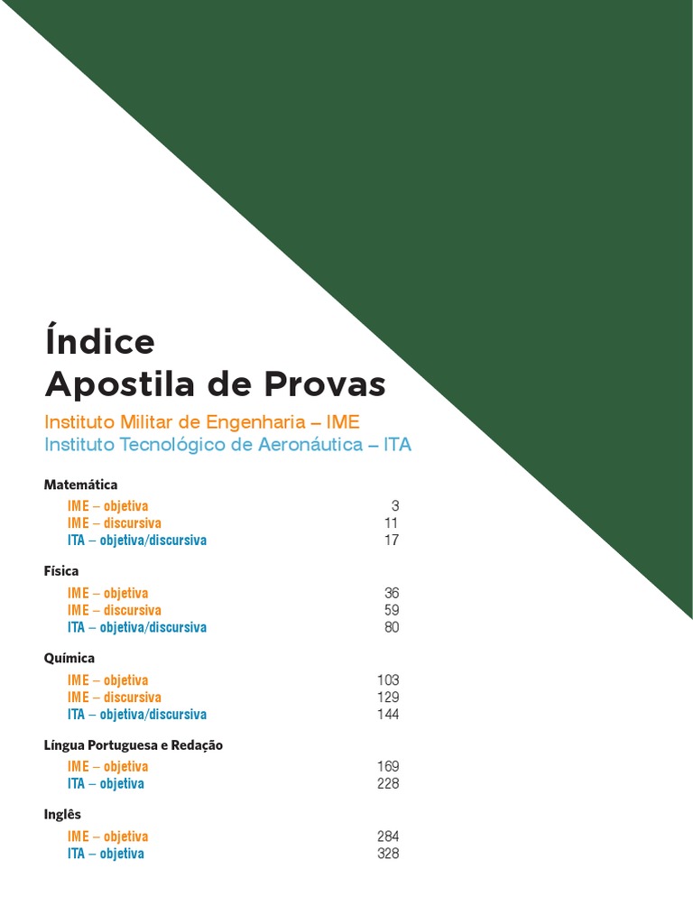 Ime Provas Anteriores : Provas e Gabaritos de Exam_name Cursos Azambuja ...