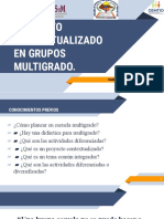 Proyectos Contextualizados en Multigrado