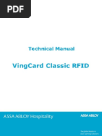 Vingcard Classic Rfid: Technical Manual