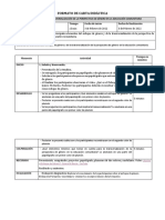 Carta Didáctica de Formación