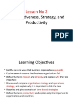 Lesson 02 Competitines, Stagy, Productivity