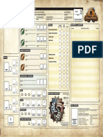 Dafdsf3Asdf: Iron Kingdoms Roleplaying Game Character Sheet