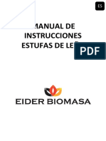 Manual de Instrucciones Estufas de Leña