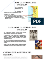 Causas de La Guerra Del Pacifico