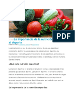 Nutricion