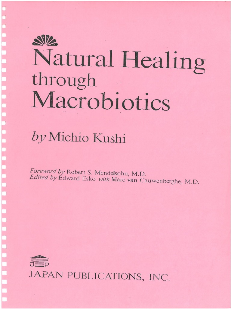 Natural Healing Through Macrobiotics PDF