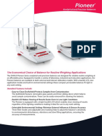 The Economical Choice of Balance For Routine Weighing Applications