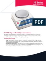 OHAUS Quality and Affordability in Compact Design: Portable Electronic Scale
