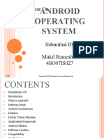 Seminar On: Android Operating System