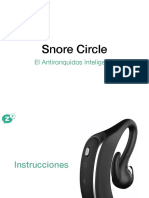 Instrucciones Snore Circle