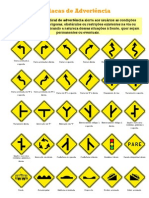 Placas de Advertência