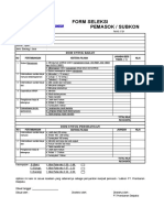 FM.K3.17.01 - Form Seleksi Pemasok-Subkon