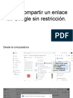 Cómo Compartir Un Enlace de Google Sin Restricción