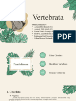 Vertebrata Oleh Kelompok 4