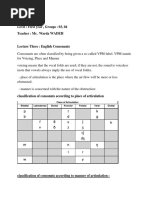 Phonetics 3