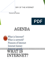 History of The Internet (Floranne Mar Luklukan)