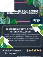 Sustainable Development Sustainable Development