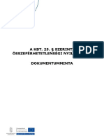 17 A KBT 25 Szerinti Összeférhetetlenségi Nyilatkozat Új Kbt-2