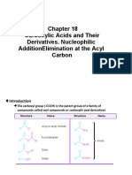 Carboxylic Acids and Their Derivatives: Nucleophilic Addition-Elimination at the Acyl Carbon