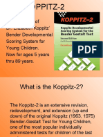 A Revision of Dr. Elizabeth Koppitz' Bender Developmental Scoring System For Young Children. Now For Ages 5 Years Thru 89 Years