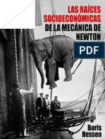 LAS RAÍCES SOCIOECONÓMICAS DE LA MECÁNICA DE NEWTON
