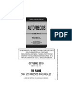 Guía Autoprecios, S.A. de C.V. Octubre 2019 PDF V10