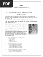 ASSET Practice Questions Class 5 Set-1 | PDF