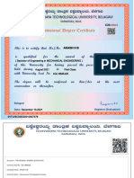 AKASH H B - Provisional Degree Certificate (PDC-For Non Autonomous Only) - 2VTU