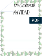 VACACIONES NAVIDAD