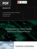 02 Introduction To Optimization