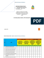 Rekod Semakan PBD t2 SKPK 1 2019