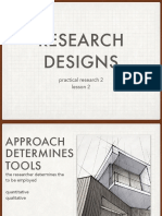 3 Research Designs