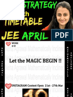 JEE MAIN April 2021 - 180 - With Timetable