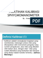 Pelatihan Kalibrasi Sphygmomanometer