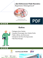 Flebitis Infiltrasi Dan Esktravasasi Pada Neonatus Apa Dan Bagaimana Menanganinyadr Azharry, SpA