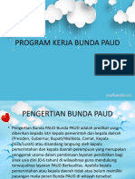 Program Kerja Bunda Paud