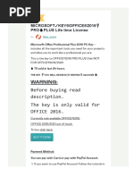 Microsoft Office 2016 Product Keys List | PDF | Computers