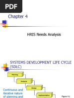 Chapter 4 - HRIS Needs Analysis