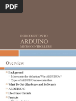 Arduino: Introduction To Microcontrollers