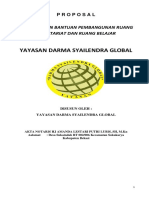 Proposal Yayasan Darma Syailendra Global
